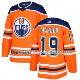 Adidas Maillot de Hockey Edmonton Oilers Patrick Maroon 19 2017-2018 Orange Authentic - Homme